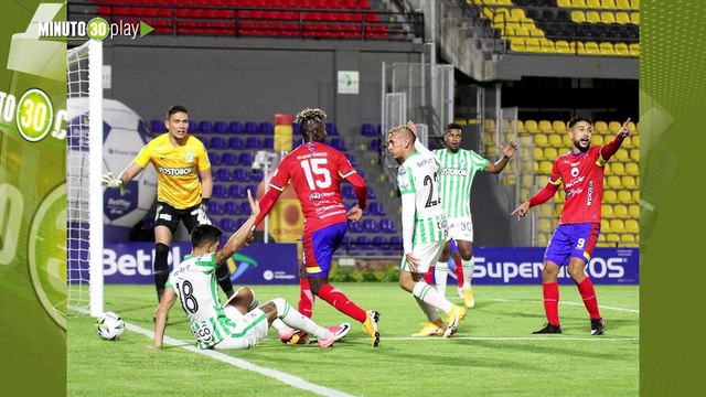Alexandre Guimaraes analizó el empate entre Nacional y Pasto