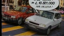 Sequenza spot Opel Corsa, Bedford Rascal, Opel Calibra,  Astra, Vectra - anni '90