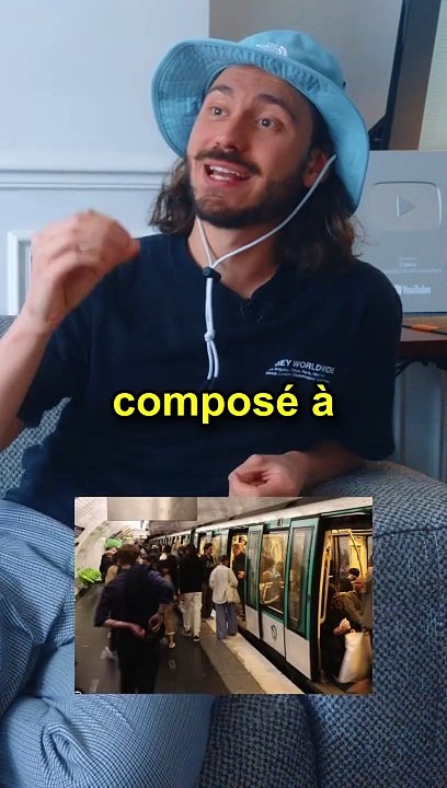 Dans le Métro, y'a 10% de peau morte