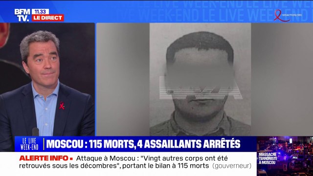 Moscou: le profil des quatre assaillants présumés de l'attaque, arrêtés par les autorités russes