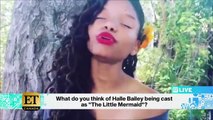 Zendaya, Lizzo y otras celebridades reaccionan ante el anuncio de Halle Bailey como protagonista de La Sirenita