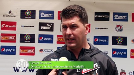 8-02-18 Ismael Rescalvo confirmo que le buscaran equipo a un jugador que pertenece al Medellin