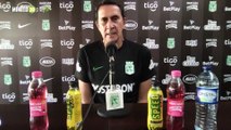 Atlético Nacional tiene que ser “competitivo independiente de la cancha y el horario”,  subrayó Guimaraes