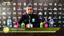 Juan David Pérez reconoció que le “duele” salir de Atlético Nacional