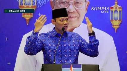 [FULL] Pidato AHY di DPP Demokrat, Usai Kemenangan Prabowo-Gibran Diumumkan KPU