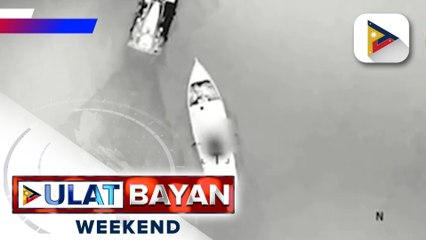 Скачать видео: Barko ng Pilipinas na Unaizah May 4, muling hinarang ng barko ng China Coast Guard habang papunta...