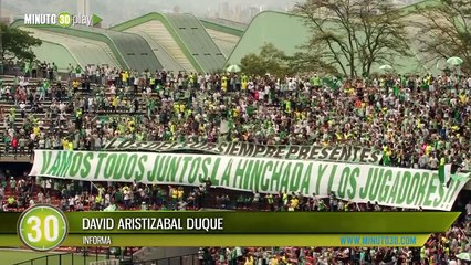 Atlético Nacional se ilusiona con la remontada ante Olimpia