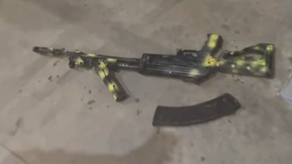 Rusya Moskova'daki saldırıda olay yerindeki silahların görüntülerini yayınladı