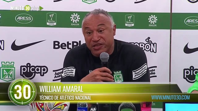 Análisis de Amaral tras el triunfo del Atlético Nacional que lo tiene líder de la Liga