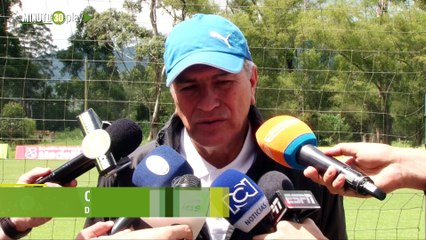 23-11-18 Zambrano fue autocrítico respecto al empate con Tolima pero continúa con el objetivo de la final