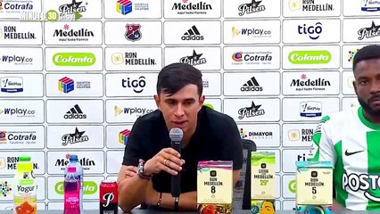 Vamos a ir por los 12 puntos en juego Jhon Bodmer, técnico de Atlético Nacional