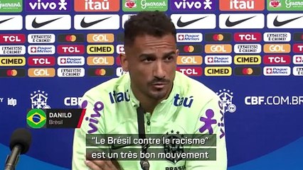 Danilo salue le mouvement "Brésil contre le racisme"