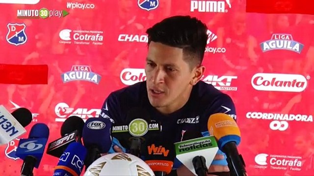 23-1-19 “Muchos equipos del fútbol colombianos me ofrecieron más dinero que Medellín”, Germán Cano