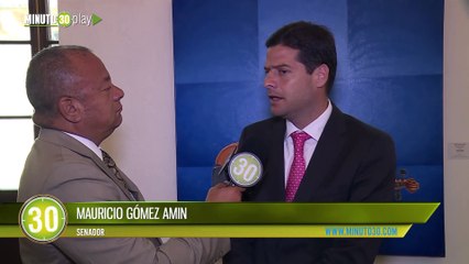 Senador Mauricio Gómez Amin