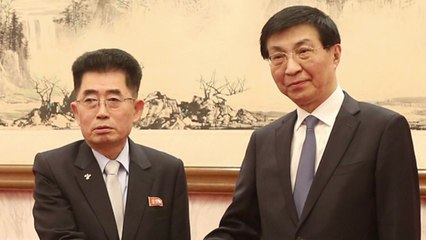 北 노동당 부장, 중국서 왕후닝 만나 양국 협력 논의 / YTN