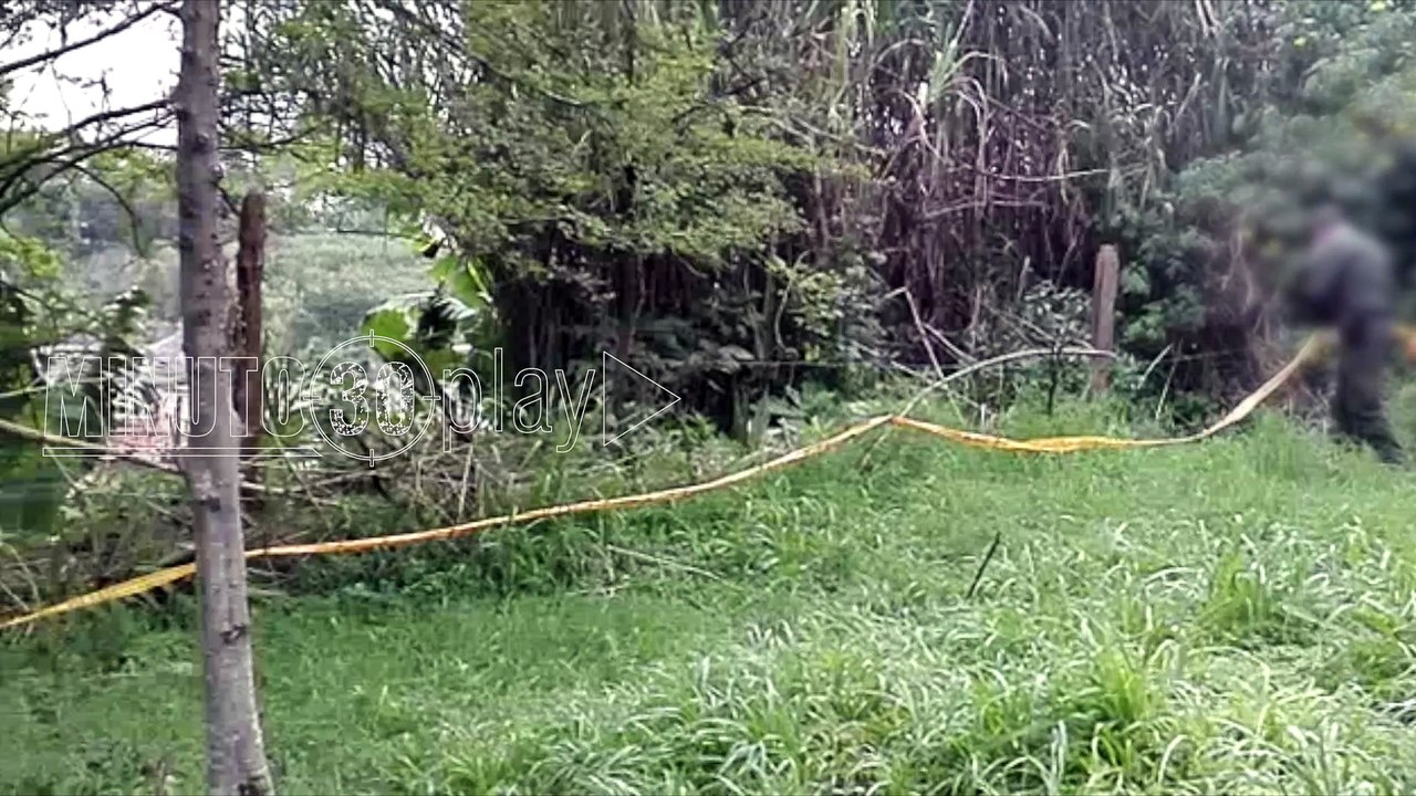 29-10-18 Con cinco punaladas en el corazon fue hallado un cuerpo en San Antonio de Prado