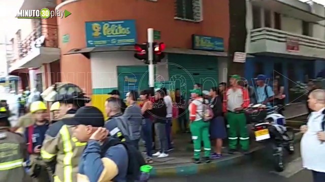 muerto en confusos hechos en el centro de medellín