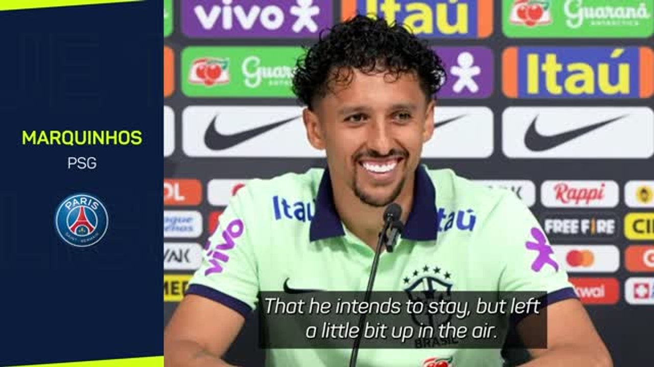 Marquinhos hopes 'genius' Mbappe stays at PSG