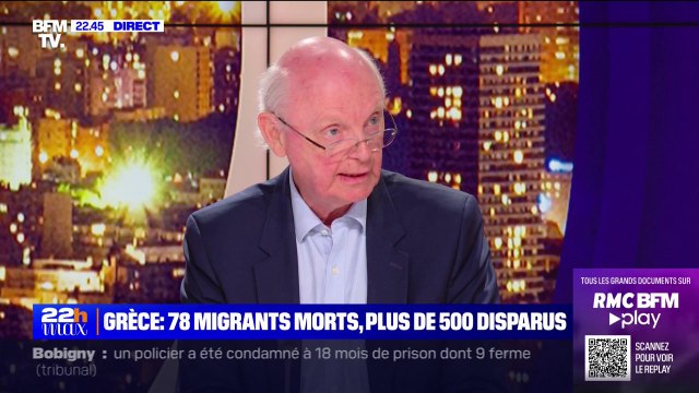 Naufrage en Grèce: Une pression migratoire considérable s'exerce sur l'Europe , affirme Patrick Stefanini, ancien secrétaire général du ministère de l’Immigration