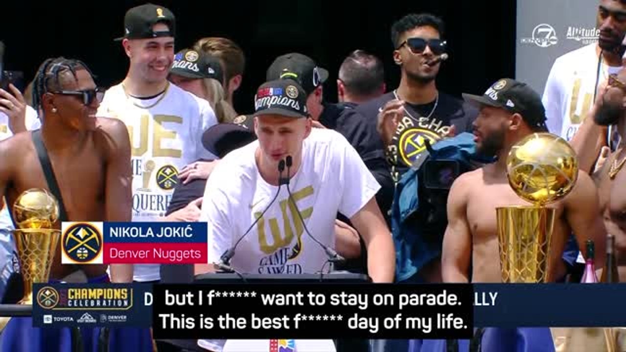 Nuggets light up Denver with victory celebrations