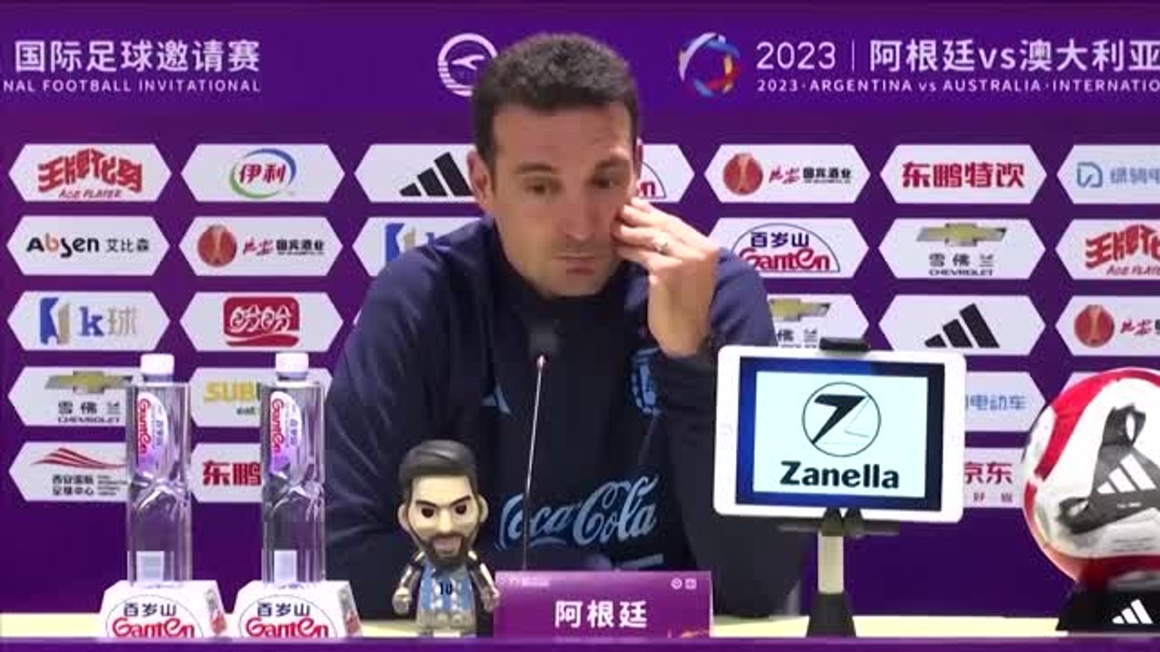 Scaloni: "unsere nummer 10 ist die beste"