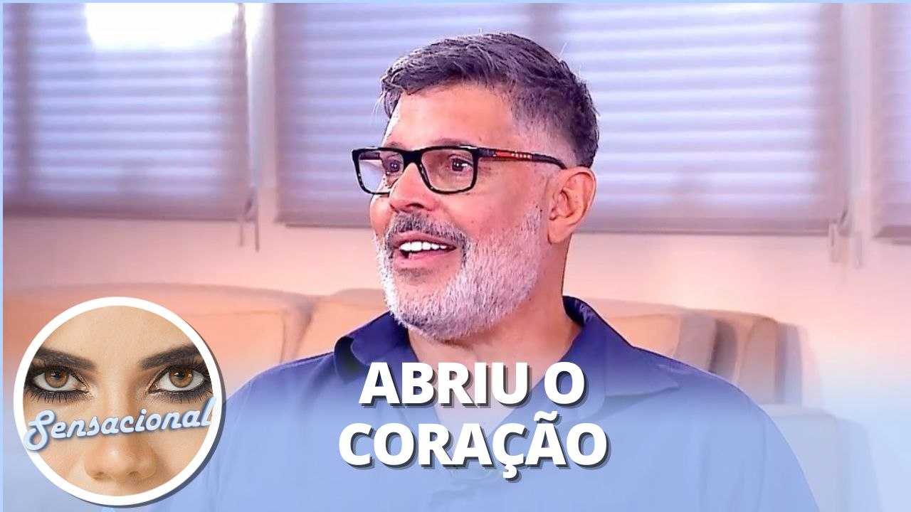 Alexandre Frota se emociona ao falar dos filhos: “Minha vida mudou”