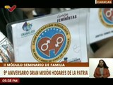 Caracas | Desarrollan seminario de la familia por 9º aniversario de la Misión Hogares de la Patria