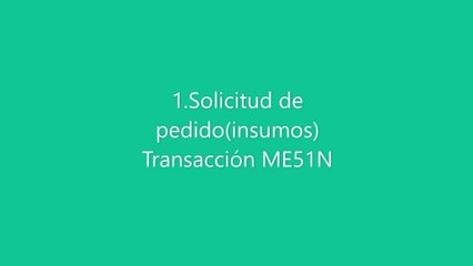 1.Compra de insumos