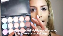 Make up tutorial Jennifer Lopez Mundial 2014 and hair tutorial - Μακιγιάζ εμπνευσμένο από την JLo