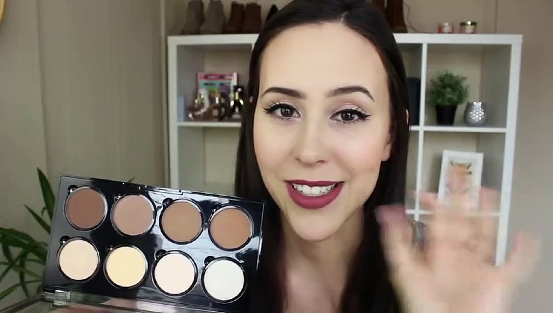 NYX Contour and Highlight Pro Palette Review + Demo - video