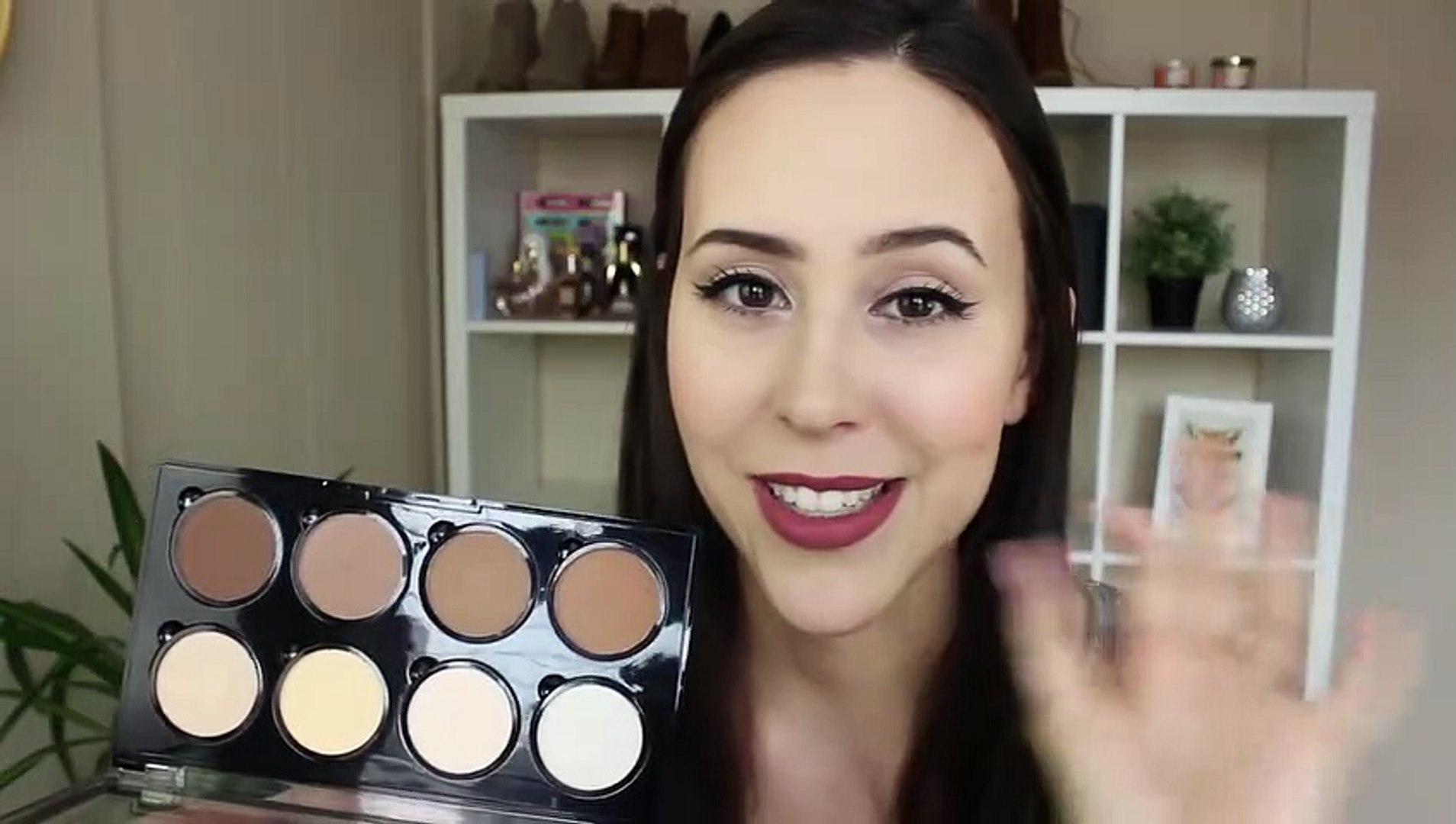 NYX Contour and Highlight Pro Palette Review + Demo - video Dailymotion