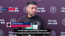 Inter Miami coach speaks on Messi signing