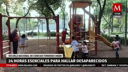 Las primeras 24 horas de una persona desaparecida son esenciales para encontrarla con vida