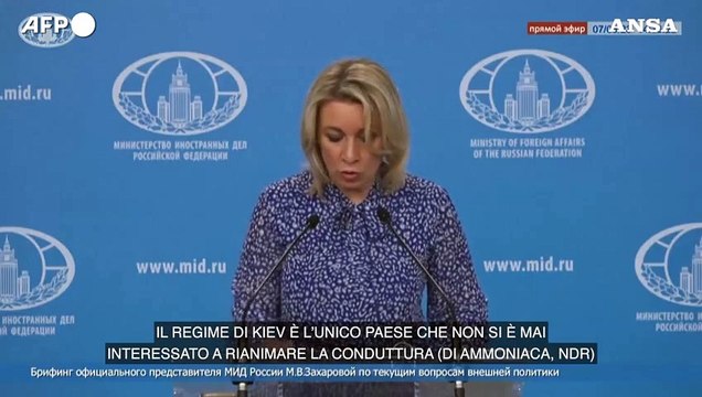 Mosca: Attacco alla conduttura di ammoniaca duro colpo alla lotta a fame e carestia