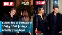 Luis Miguel posa con su novia Paloma Cuevas, por primera vez
