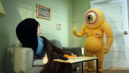 Eat Your Carrots | Stop-Motion Animation about an Eyeball Growing on a Girls' Arm?!