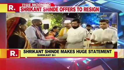 Download Video: Eknath Shinde's Son Ready To Sacrifice Seat, Alleges 'Selfish Politics' In Shiv Sena-BJP Alliance