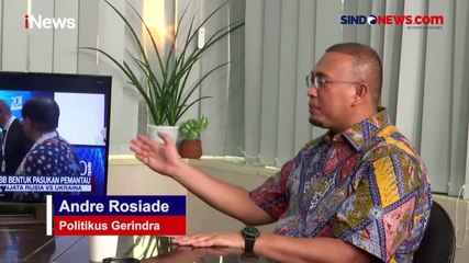 Polemik Proposal Perdamaian Ukraina, Andre Rosiade: Tidak Ada yang di Luar Arahan Presiden