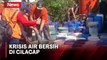 Krisis Air Bersih, Ratusan Warga Cilacap Berebut Bantuan BPBD