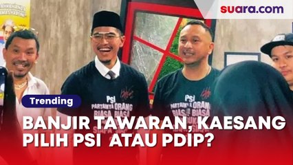 Banjir Tawaran, Kaesang Pilih PSI atau PDIP?