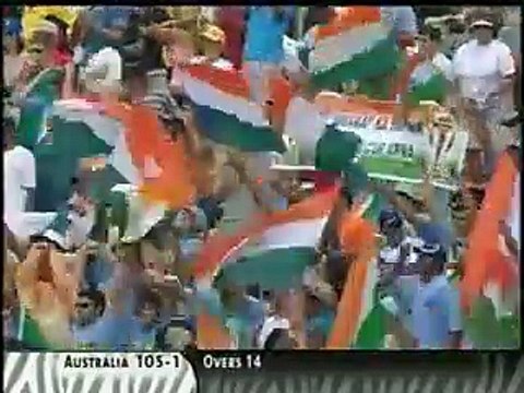 2003 Cricket World Cup Final Australia v India at Johannesburg Mar 23rd 2003