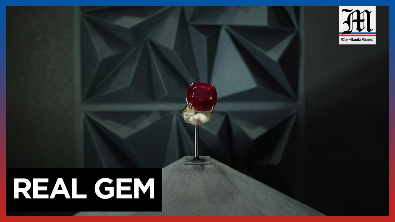 Ruby gemstone sells for record $34.8M