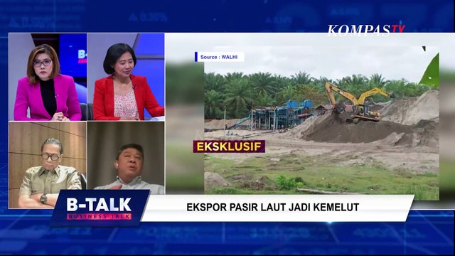KKP: 3 Miliar Kubik Pasir Laut Siap Diekspor, Nanti Dikaji Lagi | BTALK
