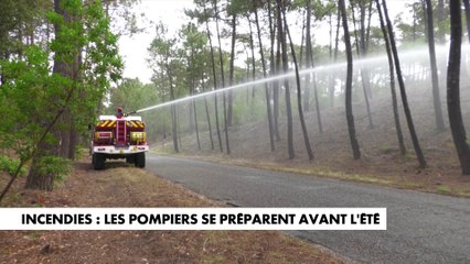 Les pompiers se préparent aux incendies de l'été