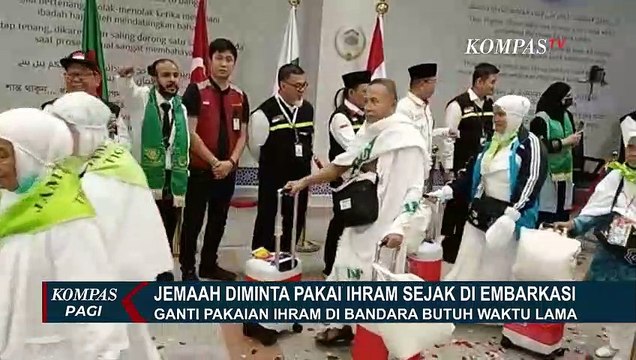 Demi Hemat Waktu, Jemaah Haji Diminta Kenakan Pakaian Ihram dari Embarkasi Masing-Masing!