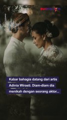 Adinia Wirasti Resmi Menikah dengan Michael Wahr