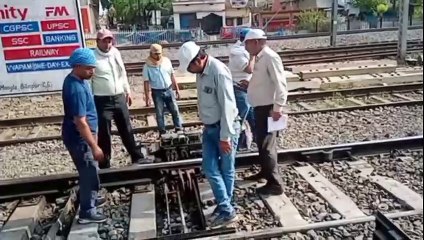 derailed wagon