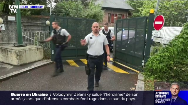 Attaque au couteau à Annecy: la garde à vue du suspect prend fin, il va être transféré vers le tribunal