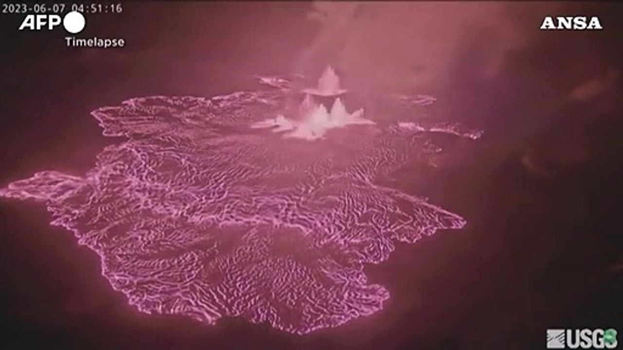 Usa, il vulcano Kilauea erutta di nuovo alle Hawaii