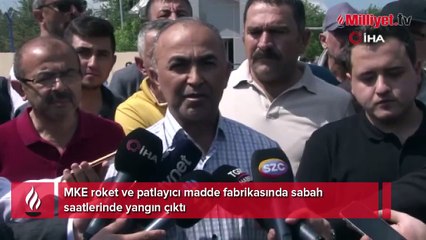Ankara'da roket fabrikasında patlama!